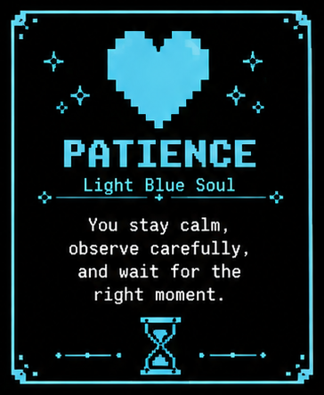 Cyan soul — Patience