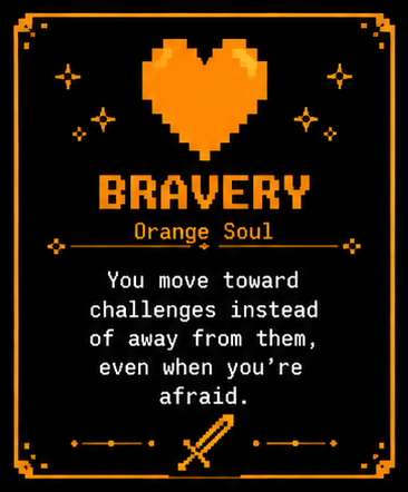 Orange soul — Bravery