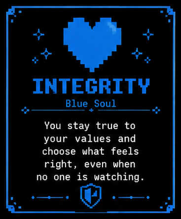 Blue soul — Integrity